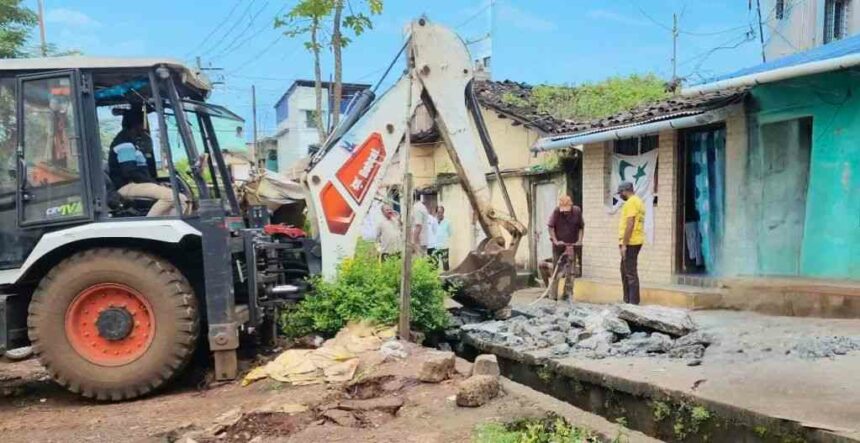 कोर्टाच्या आदेशामुळे आणखी एका रस्त्याची जमीन परत करण्याची मनपावर नामुष्कीची वेळ