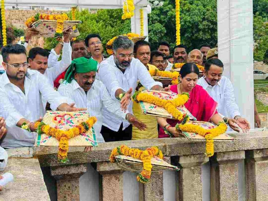 जलाशय पूर्ण भरल्याने वर्षभर पाणी पुरवठा -मंत्री हेब्बाळकर