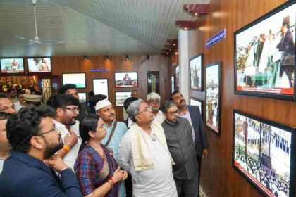 बेळगाव येथील काँग्रेस अधिवेशनच्या शताब्दी कार्यक्रमांच्या तयारीची मुख्यमंत्र्यांनी केली पाहणी